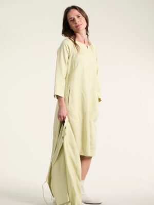 Lazy Linen Dress Pernod 14979