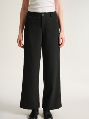 Sayaka Long Straight Pants Black 15269