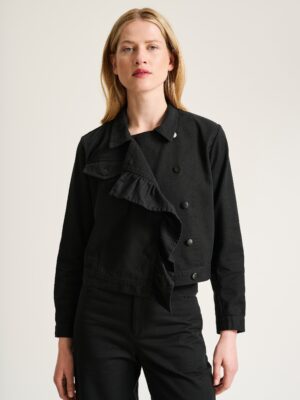 Hayato Short Jacket Black 15278