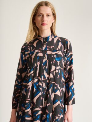 Iki Fsc Dress With Pockets Leaves 15292