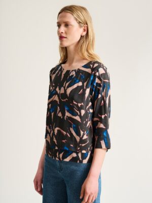 Iki Fsc Blouse Leaves 15340