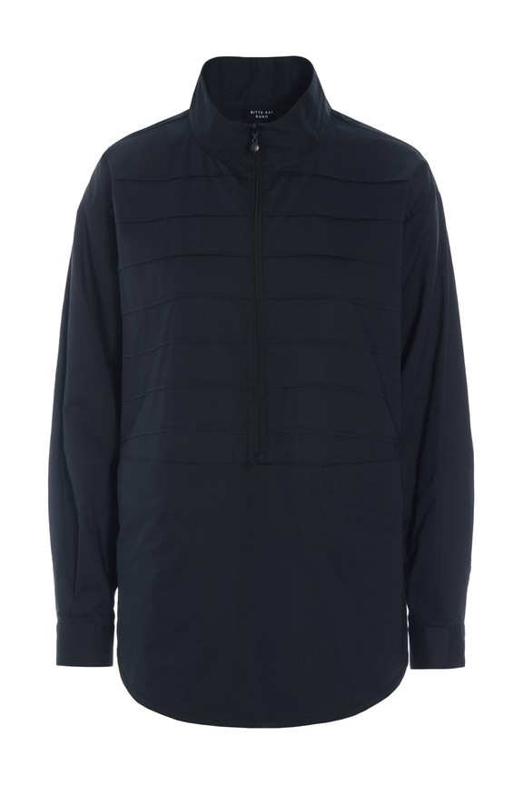 Core Cotton Pintuck Shirt Black 15303
