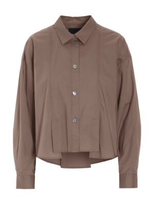 Core Cotton Shirt With Pleats Deer 15307