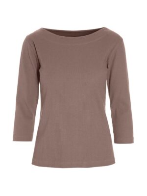 Naibu Rib 3/4 Sleeved Blouse Deer 15317