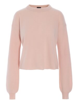 Kumo Cashmere Long Sleeved Blouse Dusty Rose 15347