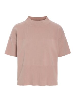 Akiko Short Sleeved Blouse Dusty Rose 15349