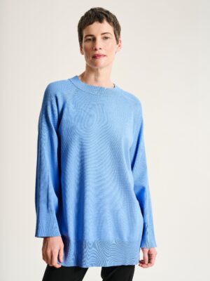 Akiko Raglan Blouse Lake Blue 15351