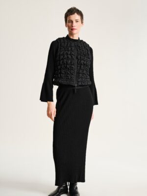 Akiko Long Skirt Black 15353