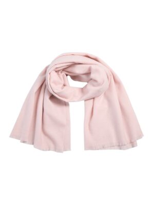 Block Wool Scarf Dusty Rose 15362