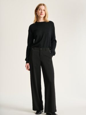 Kumo Cashmere Long Sleeved Blouse Black 15347