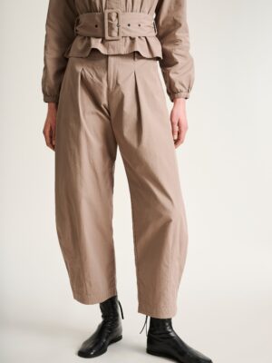 Tazuke Pintuck Pants Deer 15401