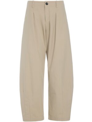 Tazuke Pintuck Pants Stone 15401