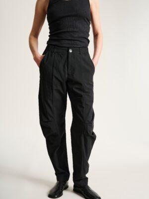 Tazuke Pleated Pants Black 15402