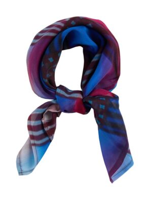 Transparent Touch Scarf Tartan 15474