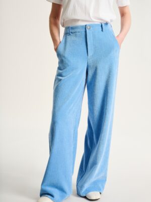 Shinji Long Straight Pants Lake Blue 15389
