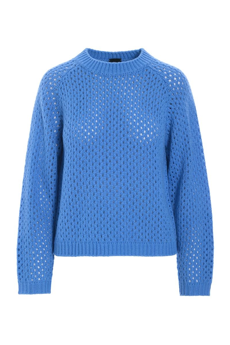 Nitto Raglan Blouse Lake Blue 15446