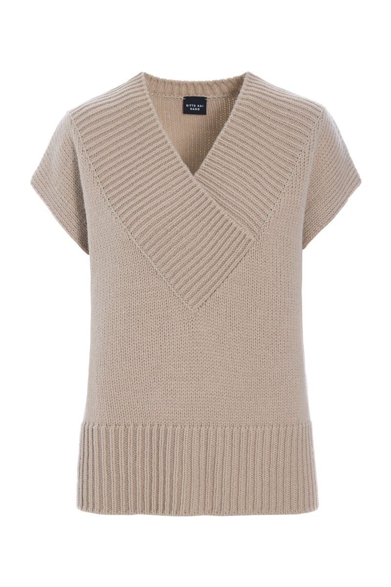 Nitto Sleeveless Blouse Stone 15449