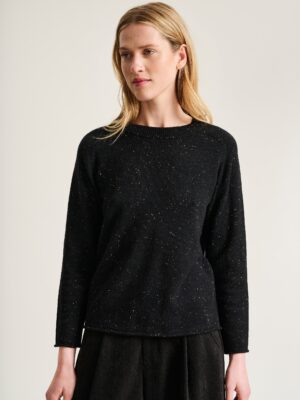Shinabi Raglan Blouse Black W. Sprinkles 15465